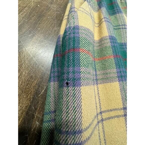 80's Wool Plaid Skirt, J.G. Hook , Vintage, Prairie,Western,Cowgirl,PLZ READ!!!! - Picture 11 of 11